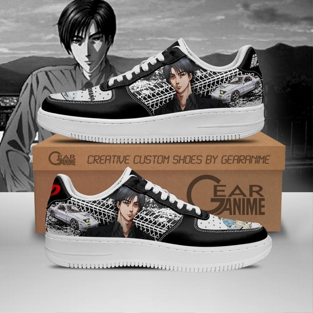 Baskets Anime Ryosuke Takahashi Initial en Cuir Chaussures Basses Unisexes Anime Manga