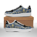Baskets Anime Magic Knights Squad Blue Rose en Cuir Chaussures Basses Unisexes Anime Manga