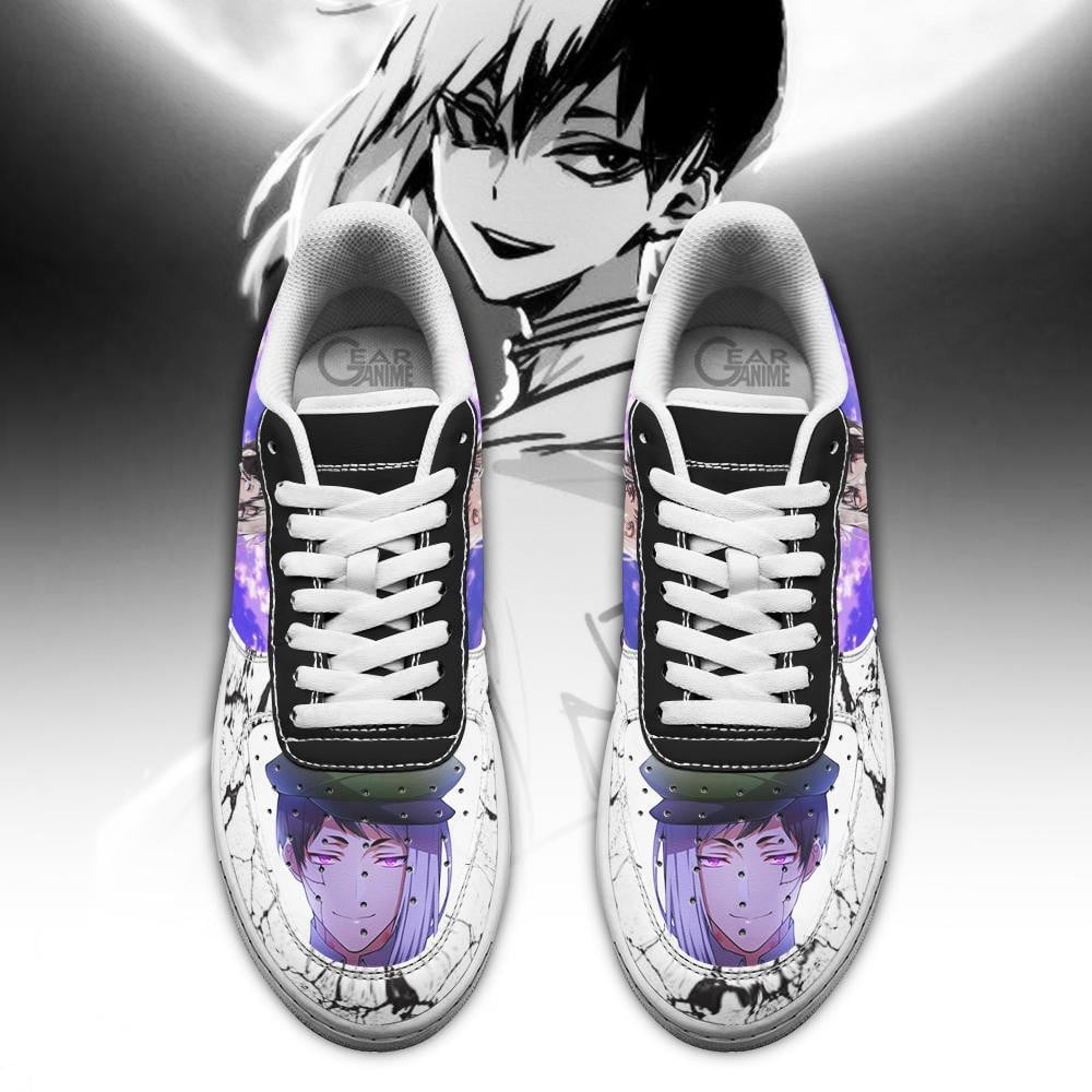 Baskets Anime Dr. Stone Gen Asagiri en Cuir Chaussures Basses Unisexes Anime Manga