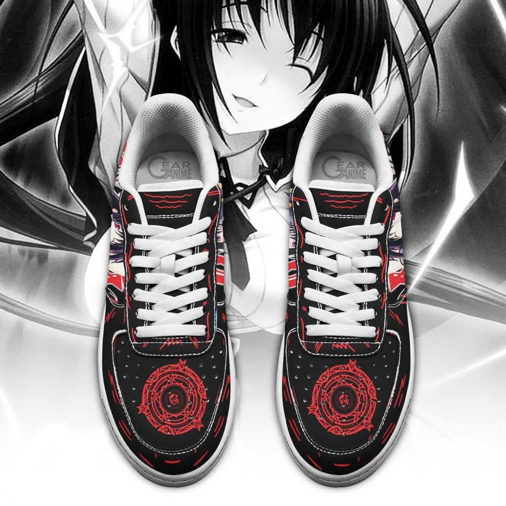 Baskets Anime DxD Akeno en Cuir Chaussures Basses Unisexes Anime Manga