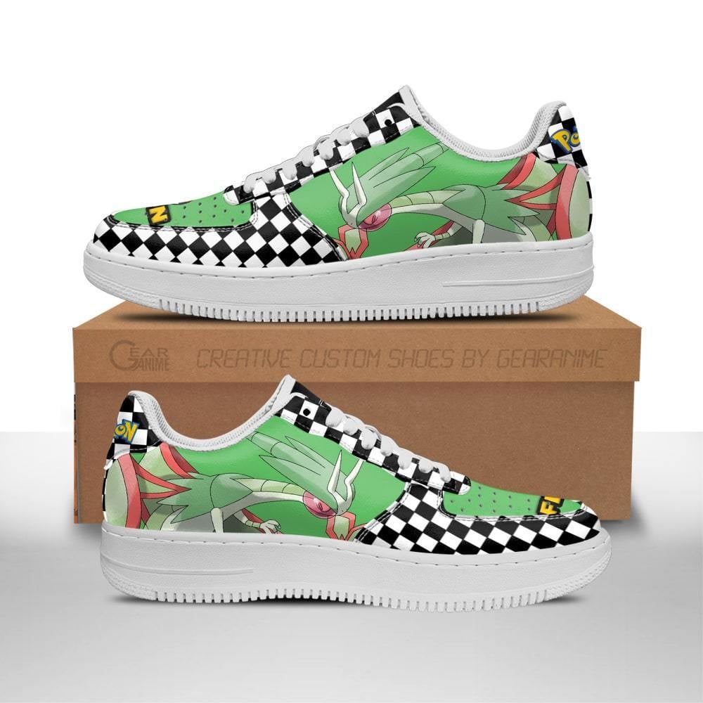 Baskets Anime Poke Flygon en Cuir Chaussures Basses Unisexes Anime Manga