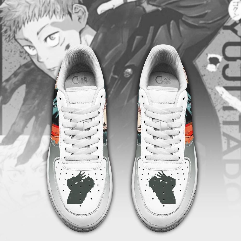 Baskets Anime Itadori Yuuji en Cuir Chaussures Basses Unisexes Anime Manga