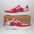 Baskets Anime Code 002 Zero Two en Cuir Chaussures Basses Unisexes Anime Manga