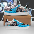 Baskets Anime Jean Pierre Polnareff en Cuir Chaussures Basses Unisexes Anime Manga