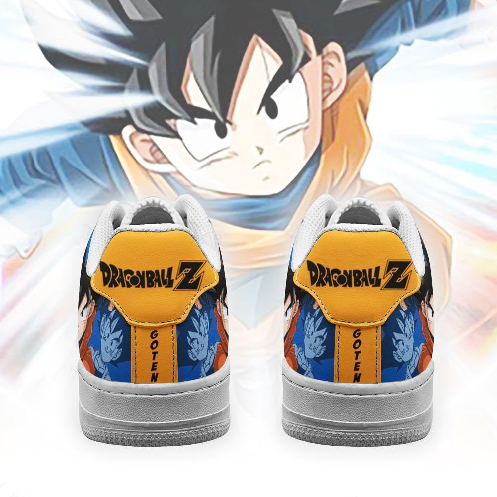 Baskets Anime Goten en Cuir Chaussures Basses Unisexes Anime Manga