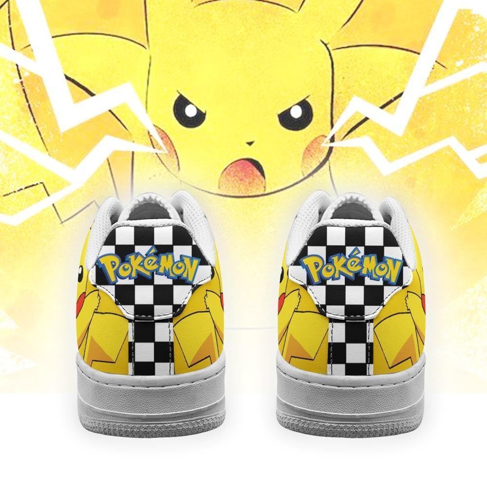 Baskets Anime Pikachu en Cuir Chaussures Basses Unisexes Anime Manga