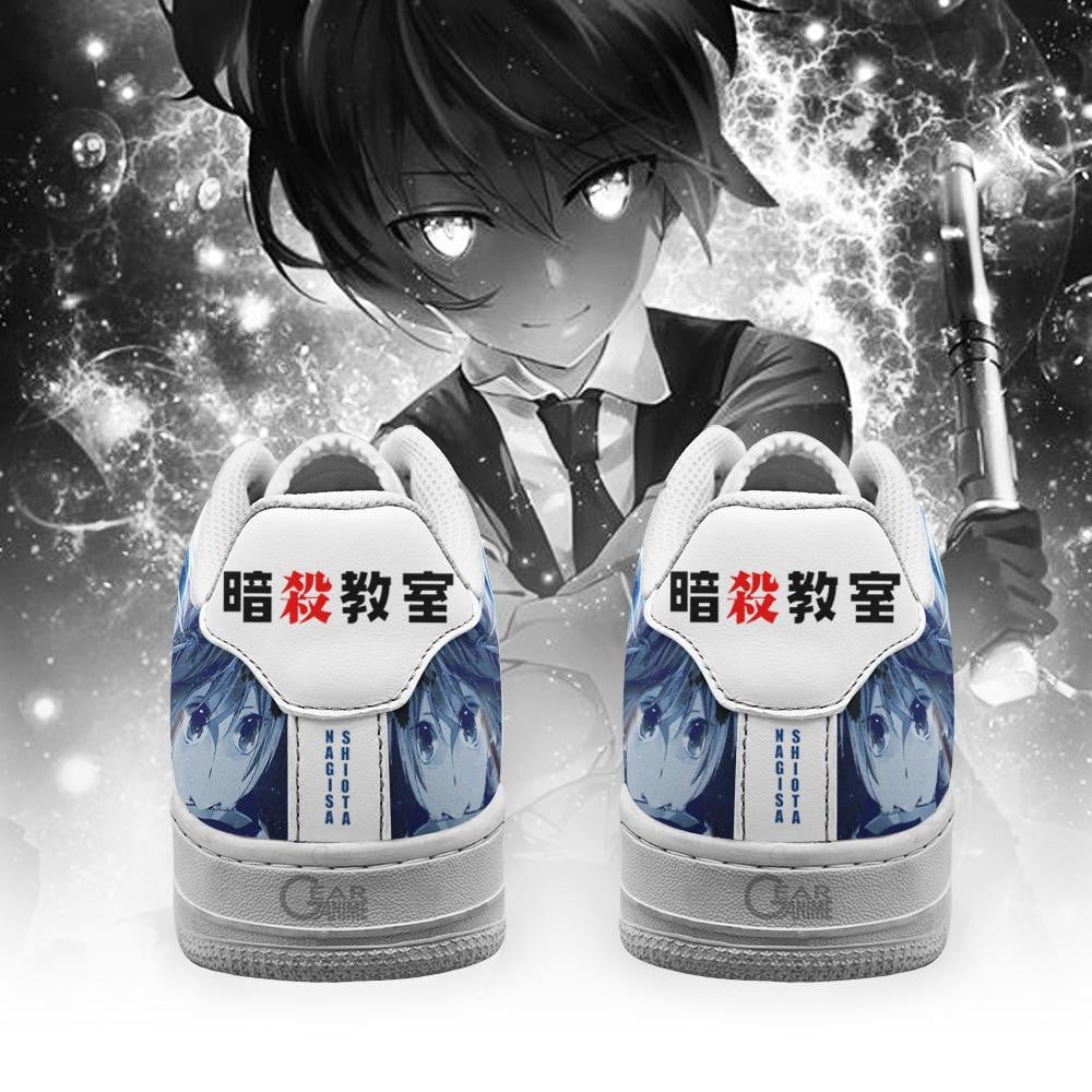 Baskets Anime Nagisa Shiota en Cuir Chaussures Basses Unisexes Anime Manga
