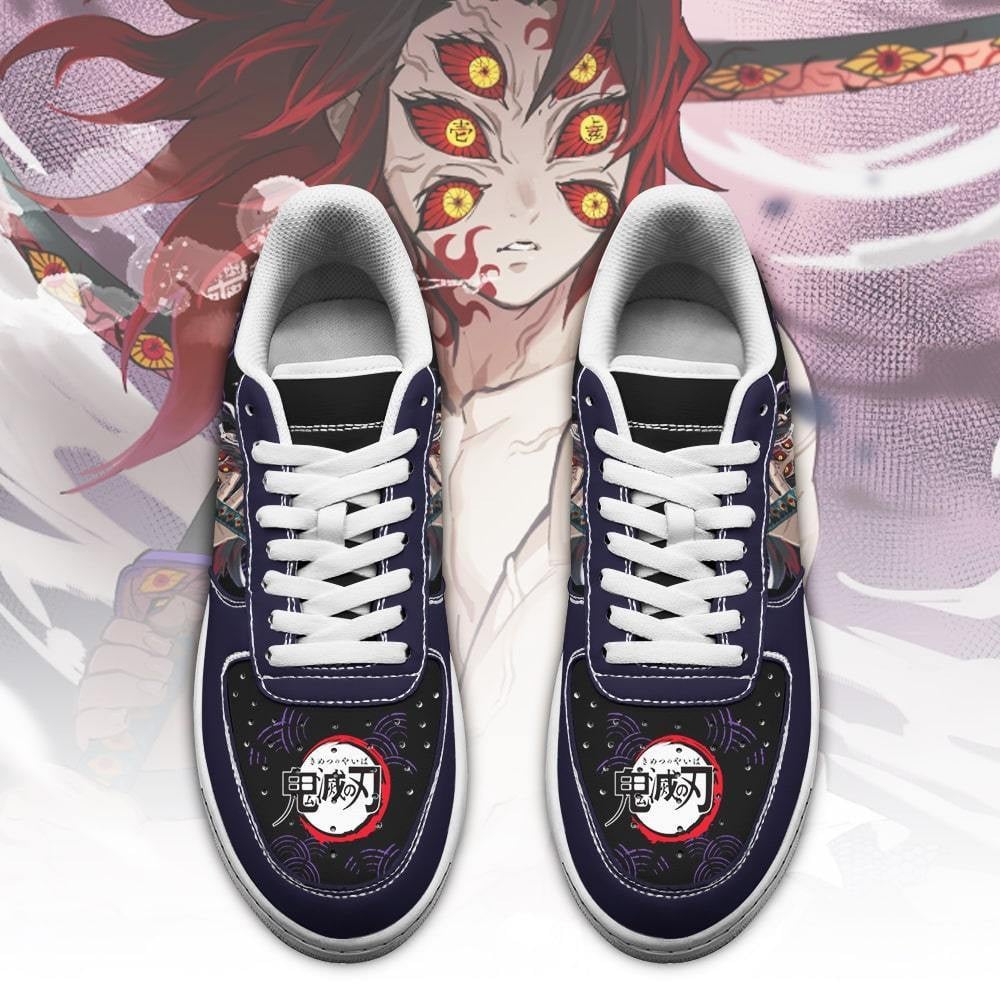 Baskets Anime Kokushibou en Cuir Chaussures Basses Unisexes Anime Manga
