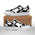 Baskets Anime Inarizaki High en Cuir Chaussures Basses Unisexes Anime Manga