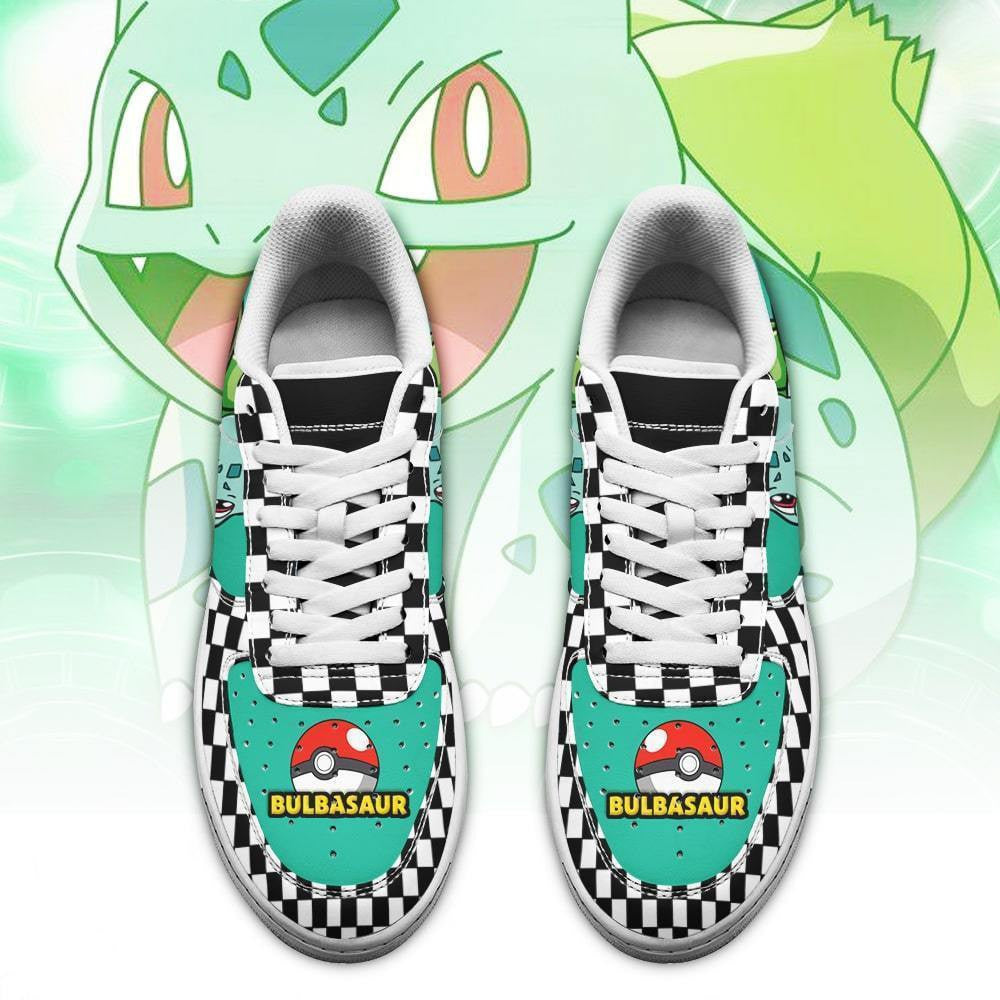 Baskets Anime Bulbasaur en Cuir Chaussures Basses Unisexes Anime Manga