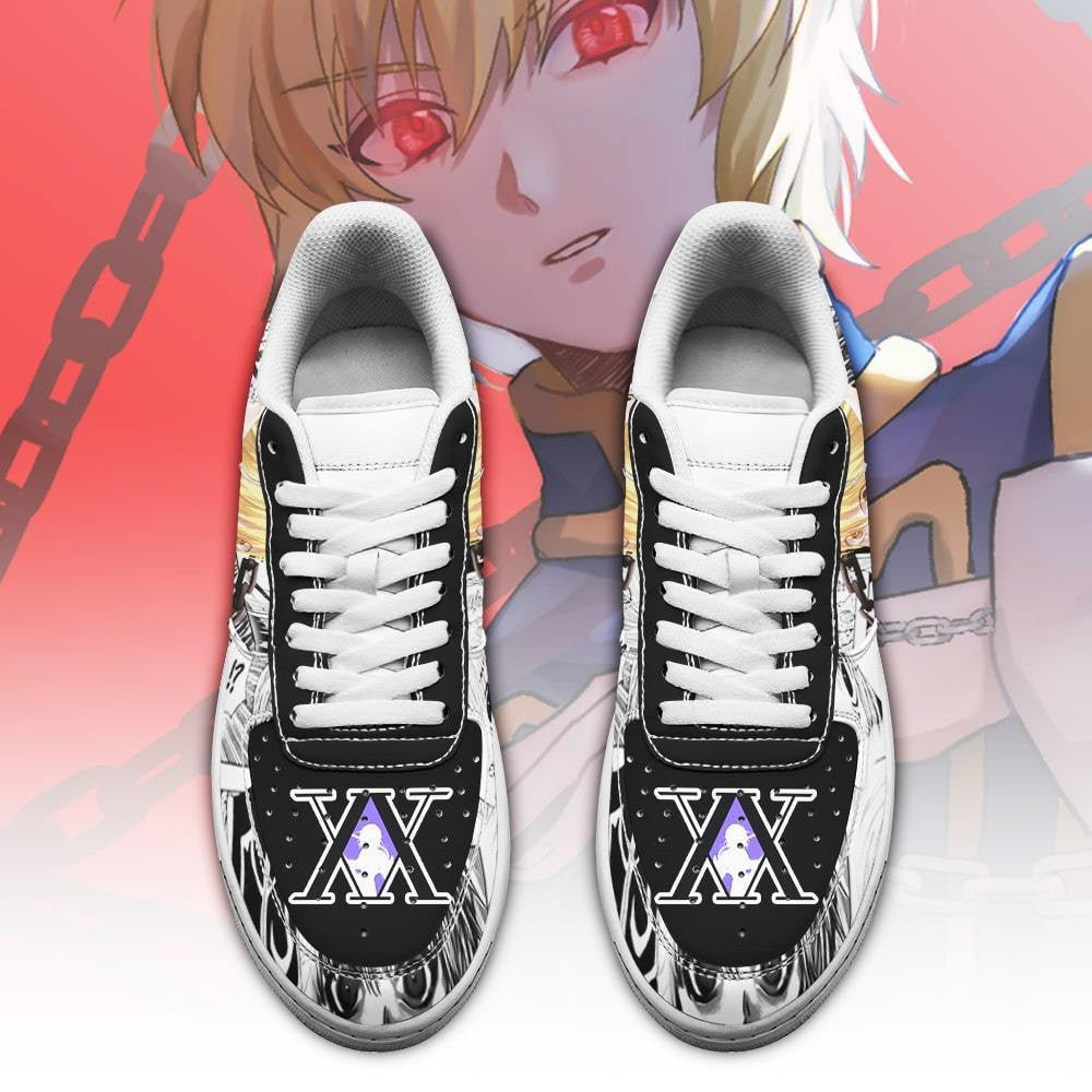 Baskets Anime Kurapika en Cuir Chaussures Basses Unisexes Anime Manga