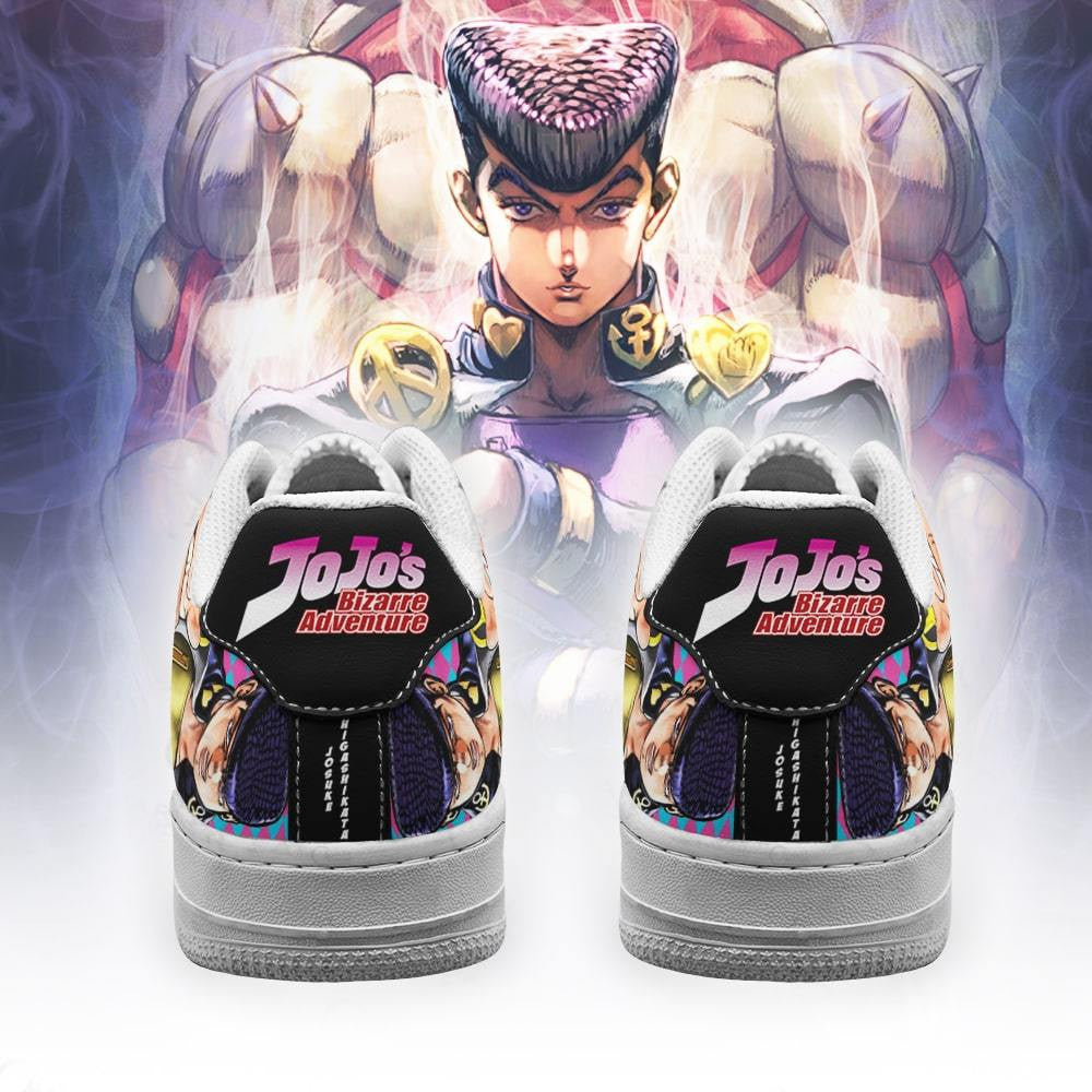 Baskets Anime Josuke Higashikata en Cuir Chaussures Basses Unisexes Anime Manga