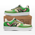 Baskets Anime Tsuyu Asui en Cuir Chaussures Basses Unisexes Anime Manga