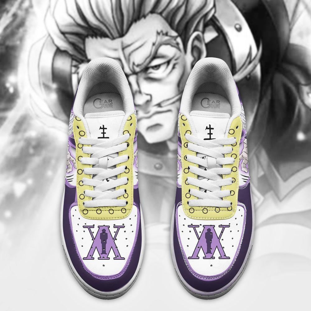 Baskets Anime Zeno Zoldyck en Cuir Chaussures Basses Unisexes Anime Manga