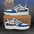 Baskets Anime Leorio en Cuir Chaussures Basses Unisexes Anime Manga