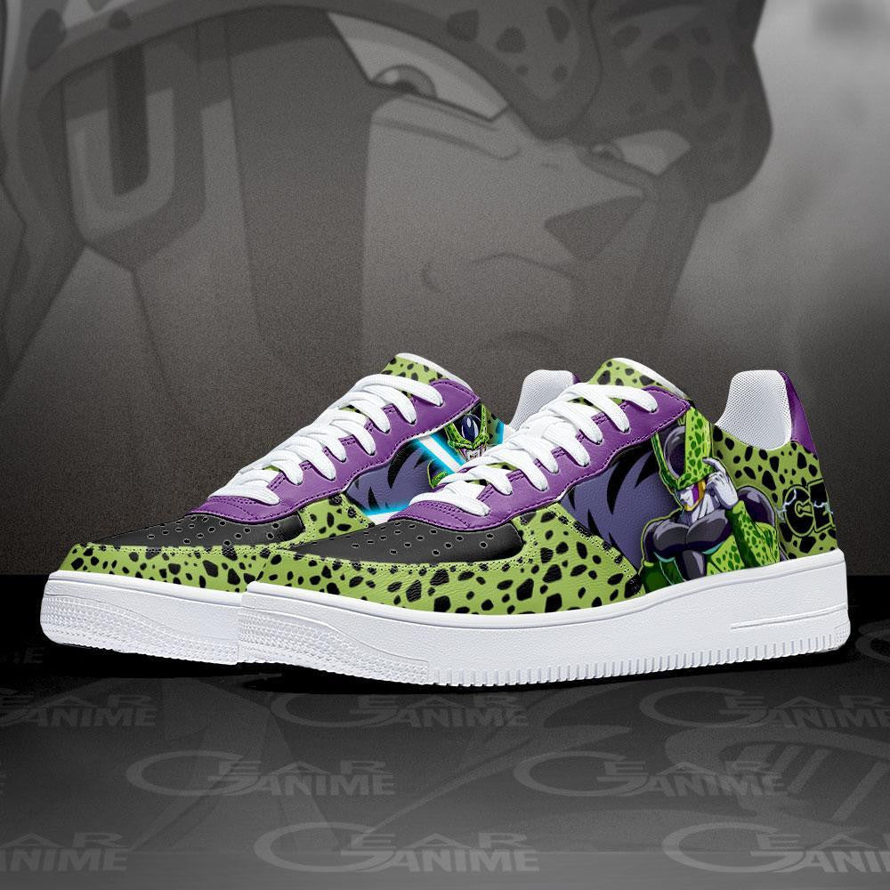 Baskets Anime Cell en Cuir Chaussures Basses Unisexes Anime Manga