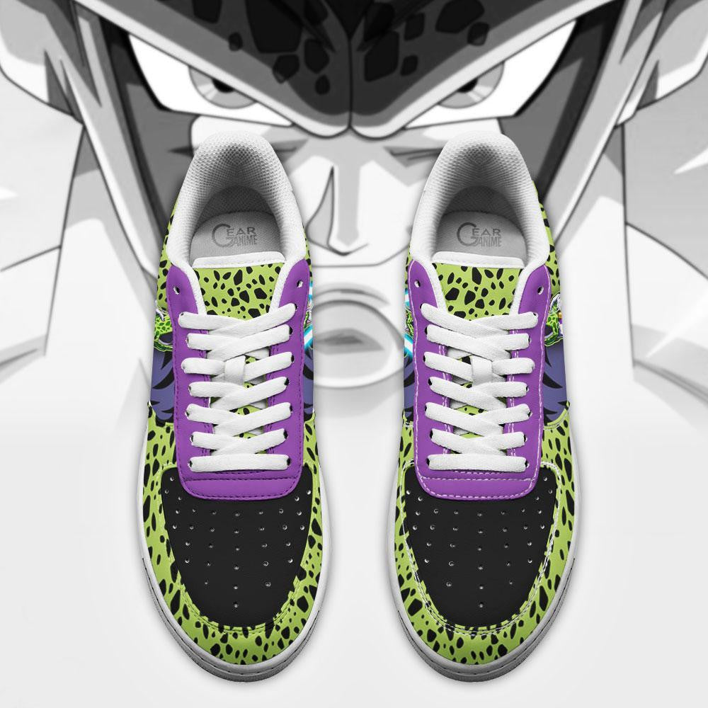 Baskets Anime Cell en Cuir Chaussures Basses Unisexes Anime Manga