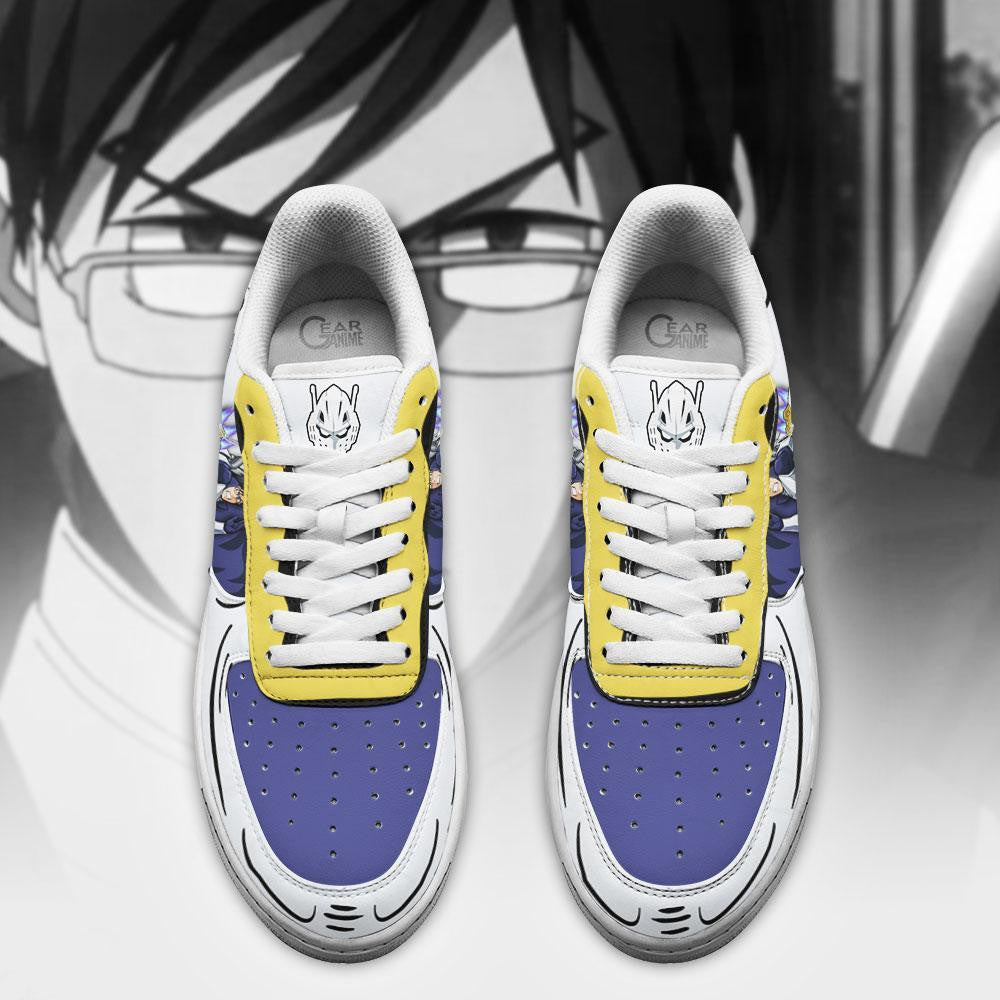 Baskets Anime Tenya Iida en Cuir Chaussures Basses Unisexes Anime Manga