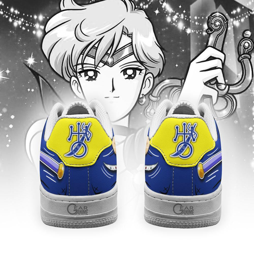 Baskets Anime Sailor Uranus en Cuir Chaussures Basses Unisexes Anime Manga