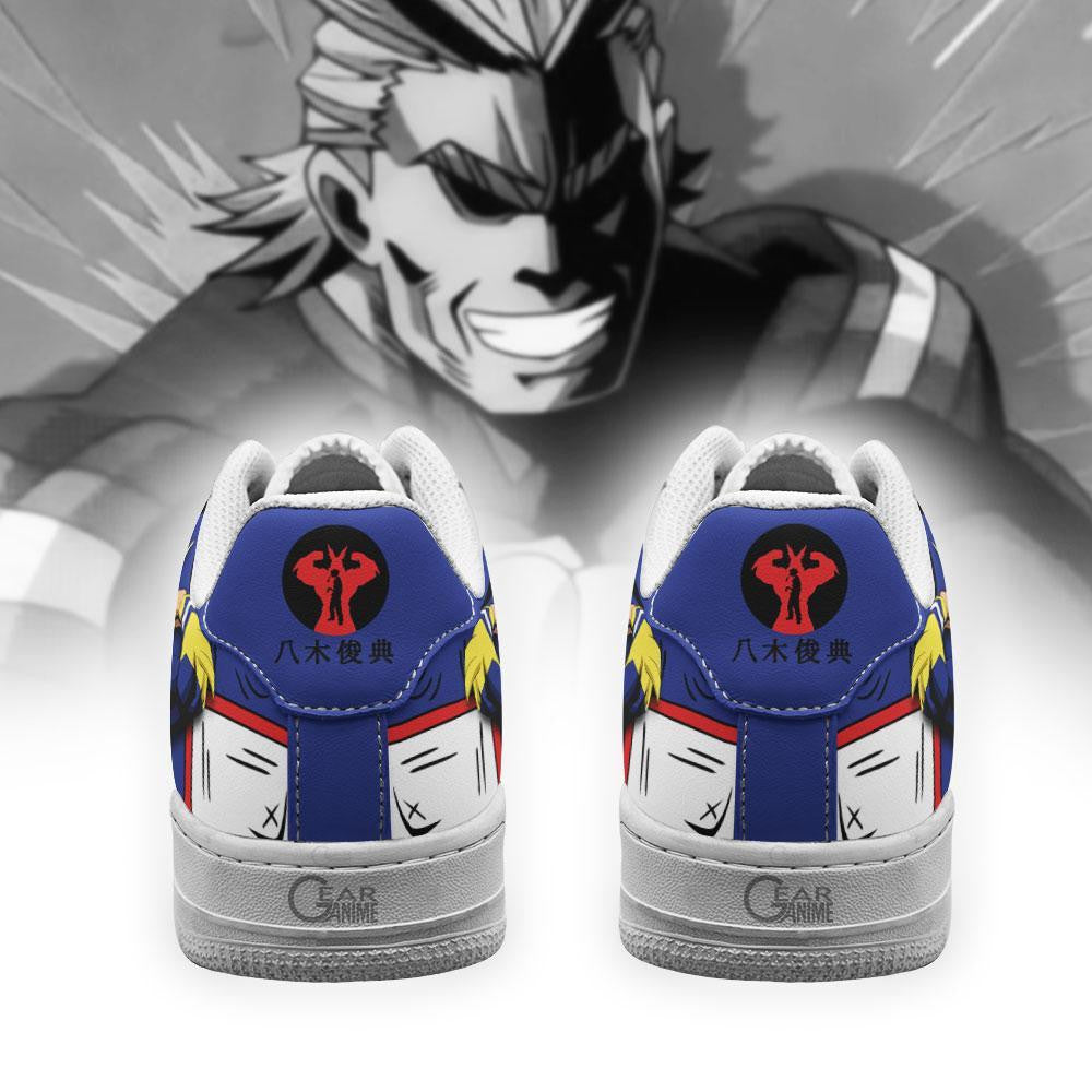 Baskets Anime All Might en Cuir Chaussures Basses Unisexes Anime Manga