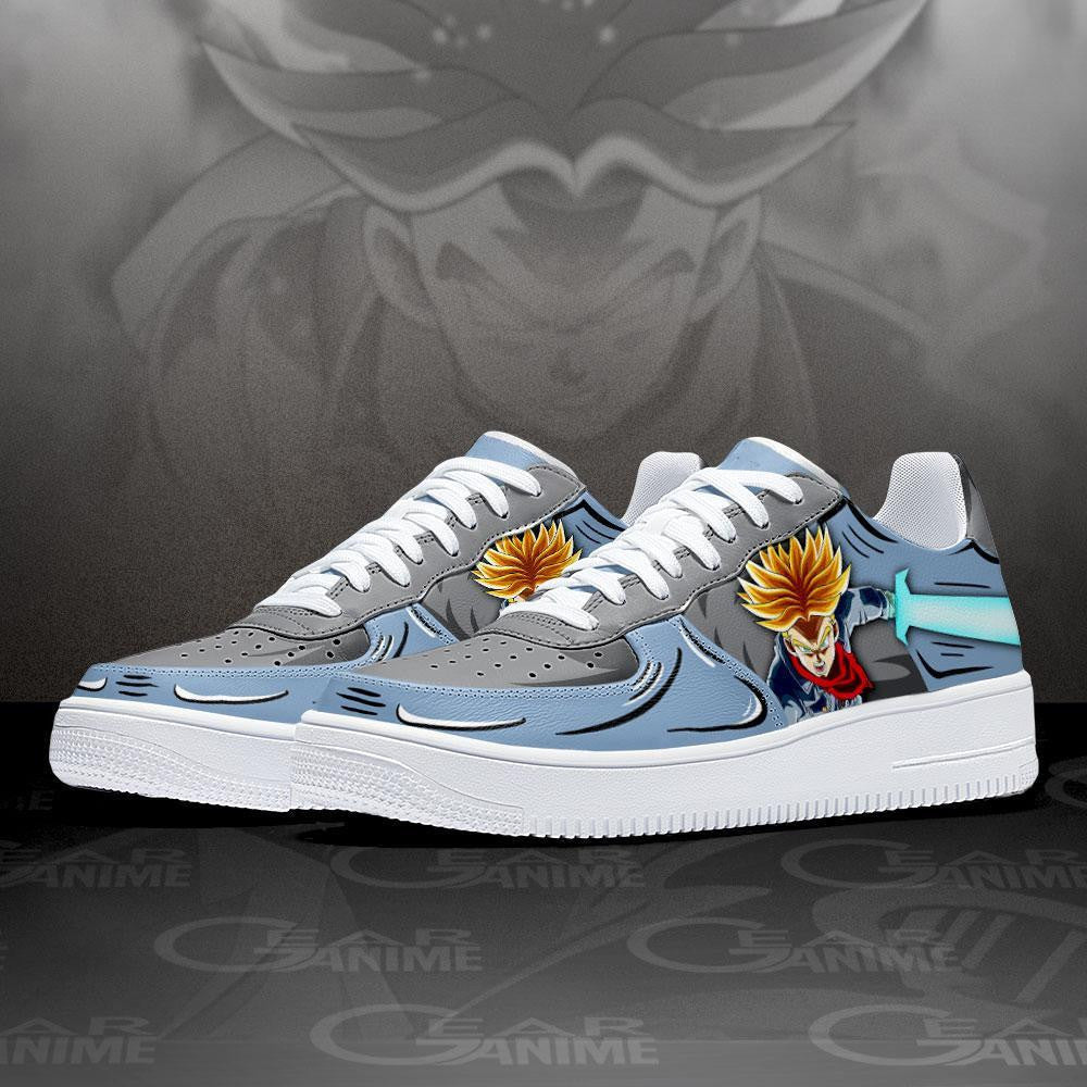 Baskets Anime Future Trunks en Cuir Chaussures Basses Unisexes Anime Manga