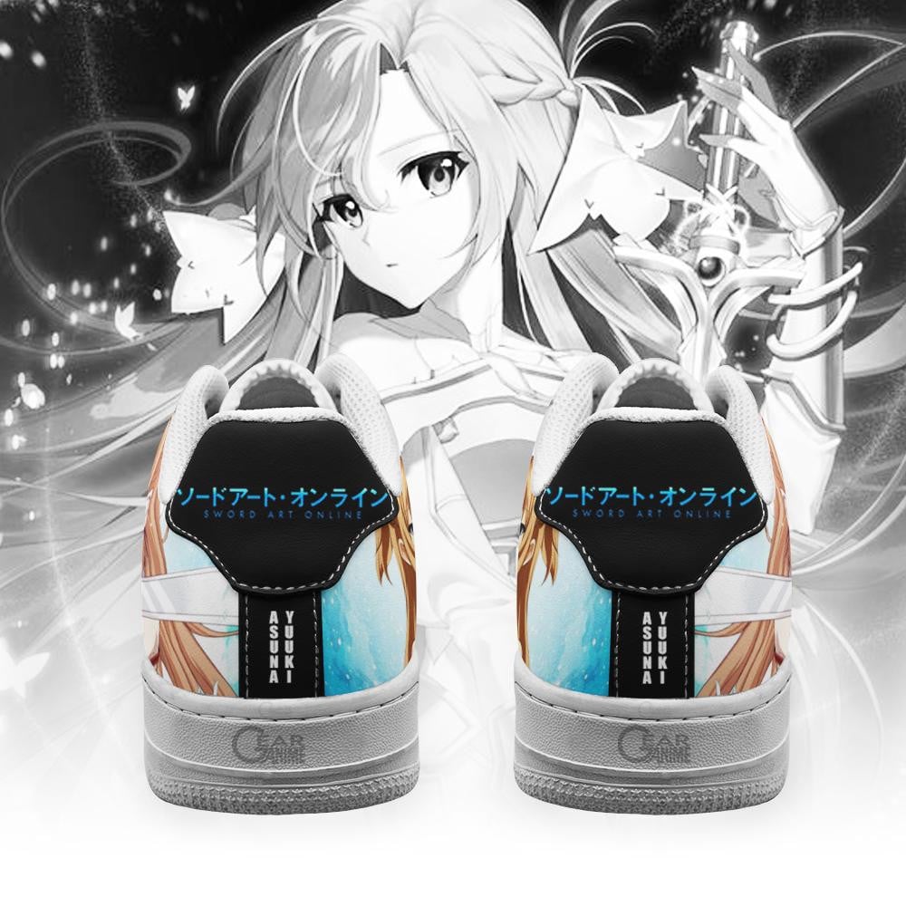 Baskets Anime Asuna Yuuki en Cuir Chaussures Basses Unisexes Anime Manga