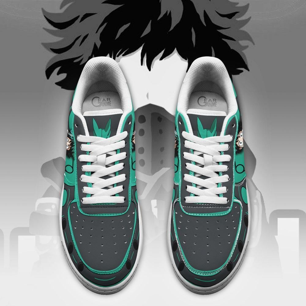Baskets Anime Musketeer Deku en Cuir Chaussures Basses Unisexes Anime Manga