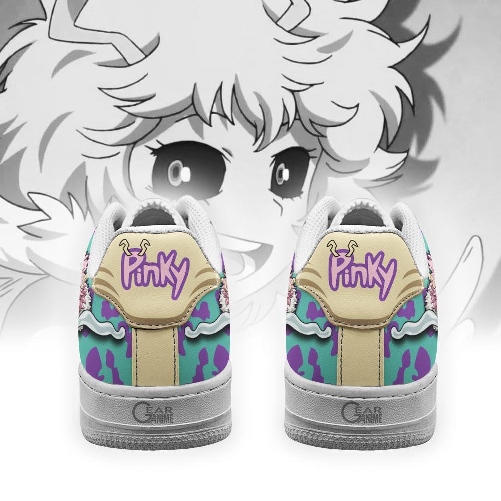 Baskets Anime Mina Ashido en Cuir Chaussures Basses Unisexes Anime Manga