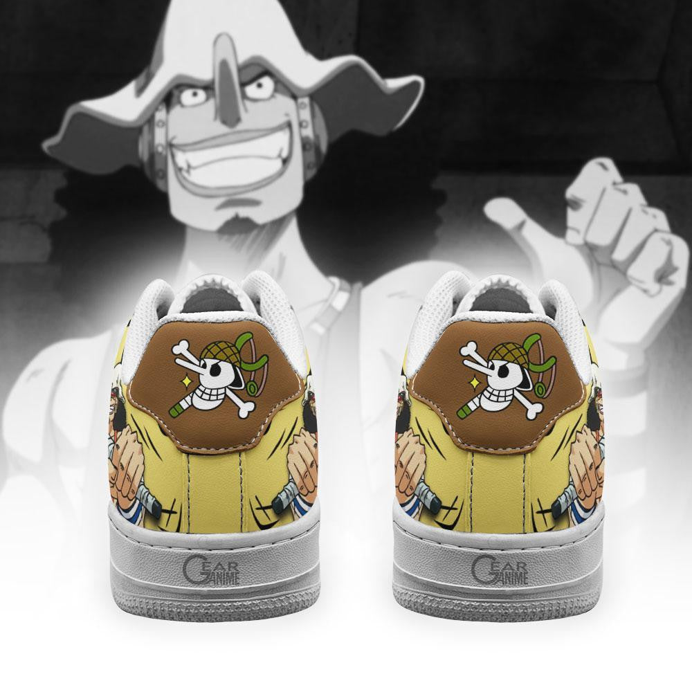 Baskets Anime Usopp en Cuir Chaussures Basses Unisexes Anime Manga