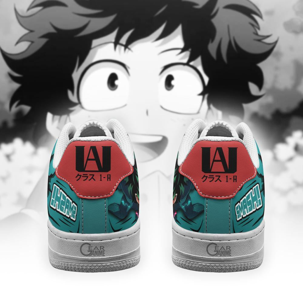 Baskets Anime Deku en Cuir Chaussures Basses Unisexes Anime Manga