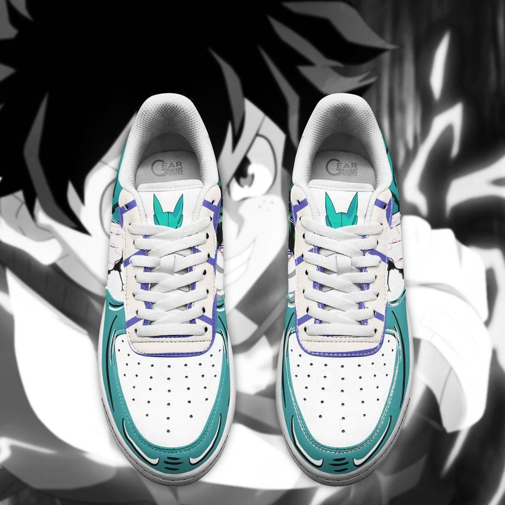 Baskets Anime Deku en Cuir Chaussures Basses Unisexes Anime Manga