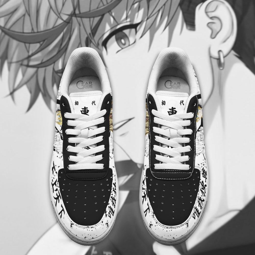 Baskets Anime Chifuyu Matsuno en Cuir Chaussures Basses Unisexes Anime Manga