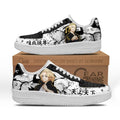 Baskets Anime Draken And Mikey en Cuir Chaussures Basses Unisexes Anime Manga