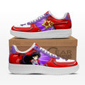 Baskets Anime Sailor Mars en Cuir Chaussures Basses Unisexes Anime Manga