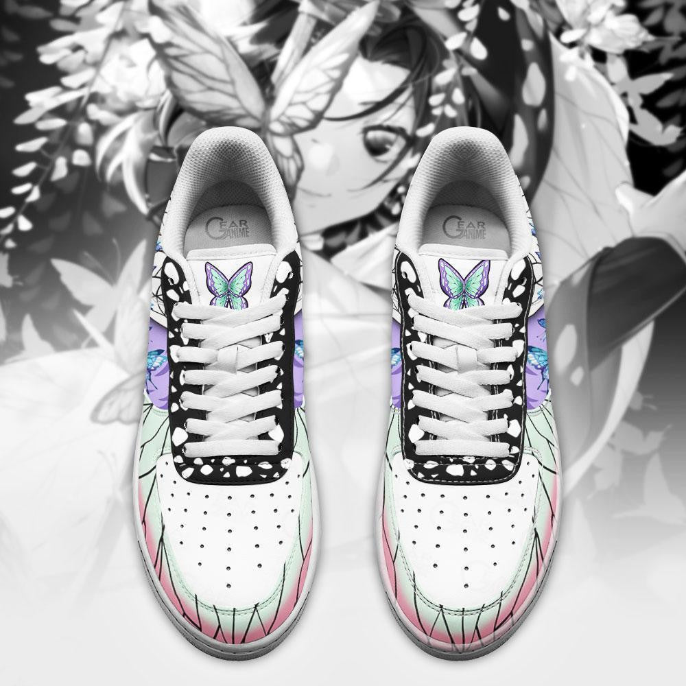 Baskets Anime Shinobu en Cuir Chaussures Basses Unisexes Anime Manga