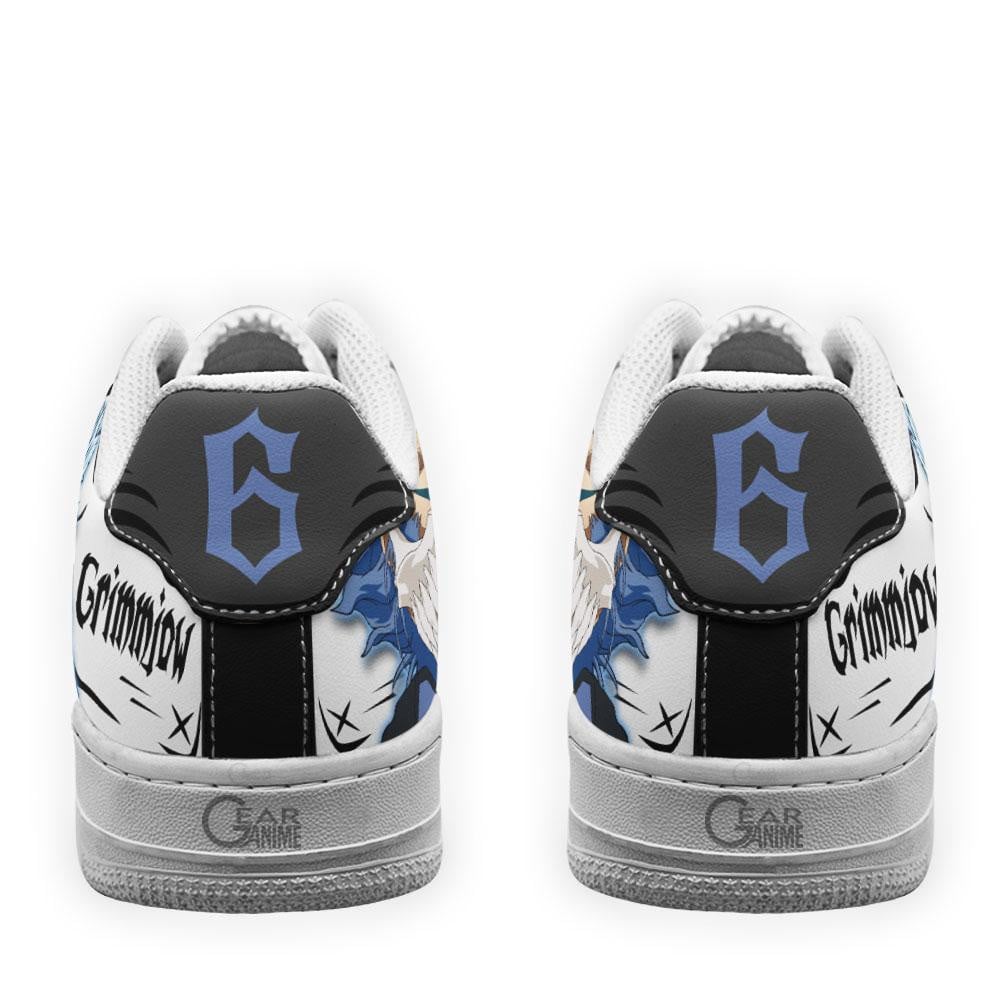 Baskets Anime Grimmjow Jaegerjaquez en Cuir Chaussures Basses Unisexes Anime Manga