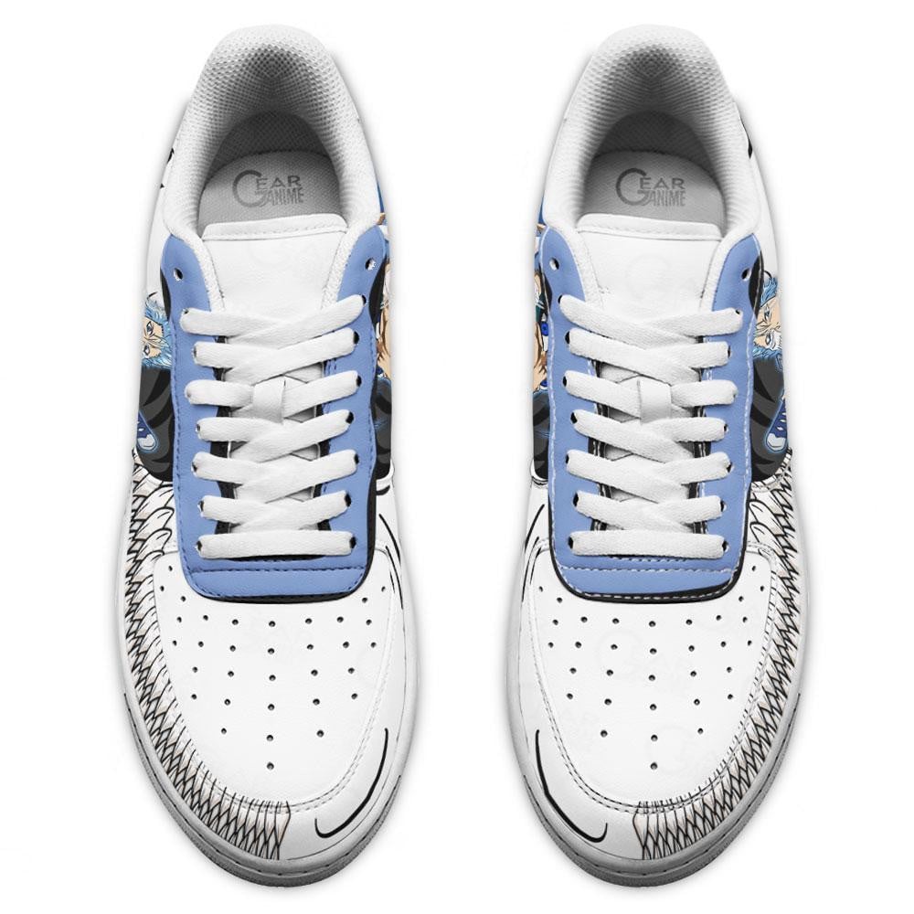 Baskets Anime Grimmjow Jaegerjaquez en Cuir Chaussures Basses Unisexes Anime Manga