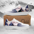 Baskets Anime Inumaki Toge en Cuir Chaussures Basses Unisexes Anime Manga