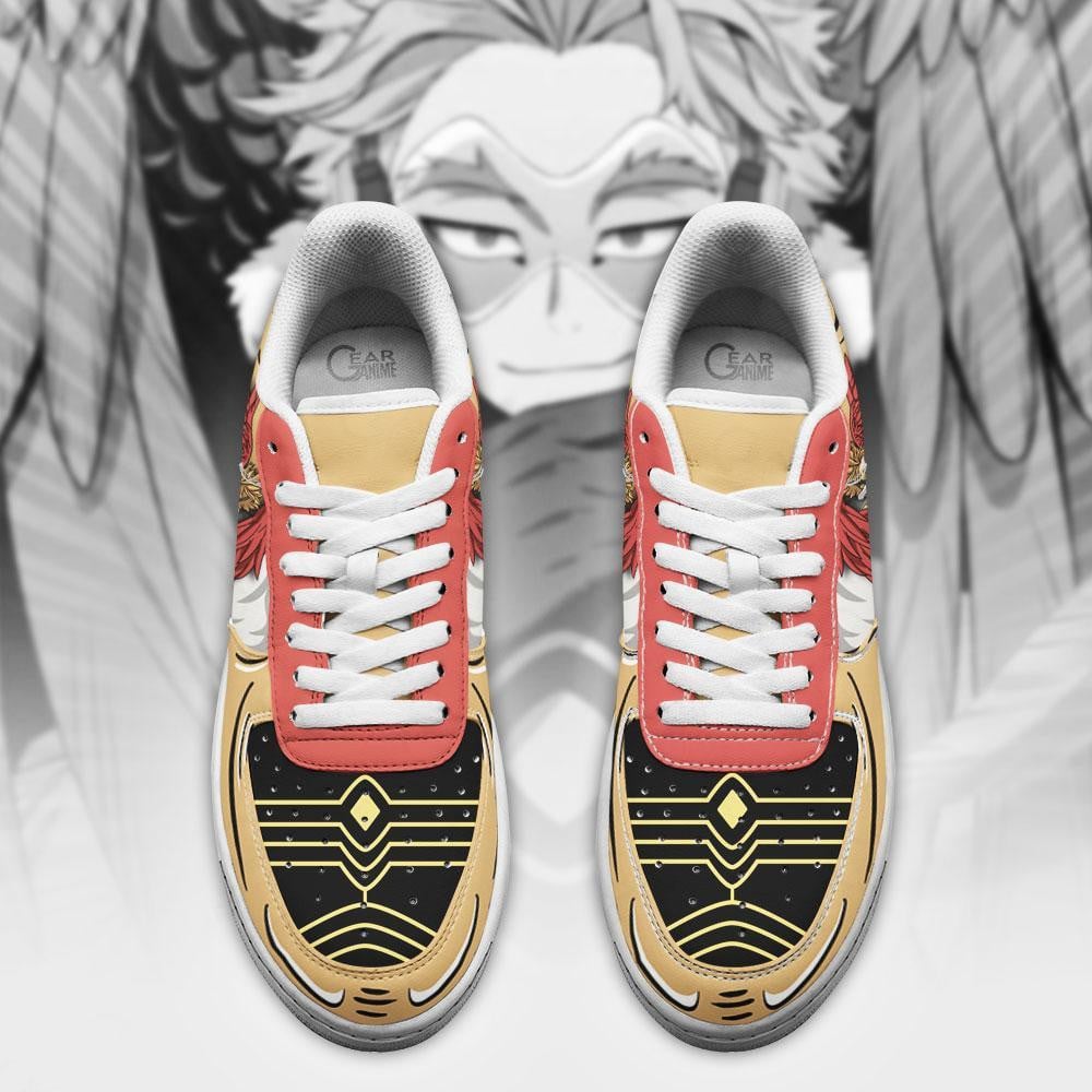 Baskets Anime Keigo Takami Hawks en Cuir Chaussures Basses Unisexes Anime Manga