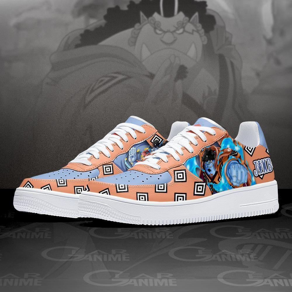 Baskets Anime Jinbei en Cuir Chaussures Basses Unisexes Anime Manga