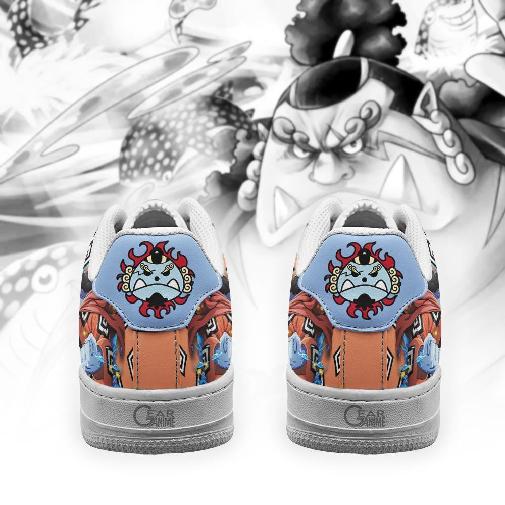 Baskets Anime Jinbei en Cuir Chaussures Basses Unisexes Anime Manga