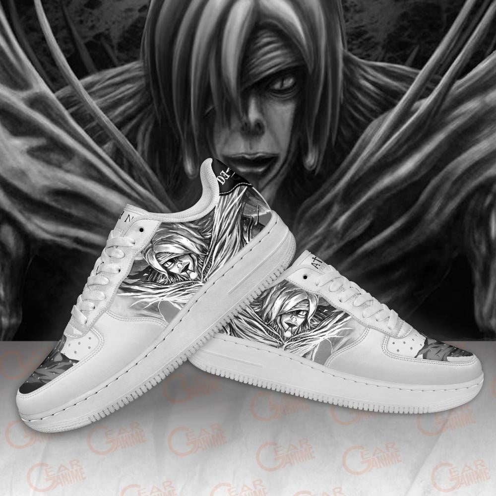 Baskets Anime Death Note Rem en Cuir Chaussures Basses Unisexes Anime Manga