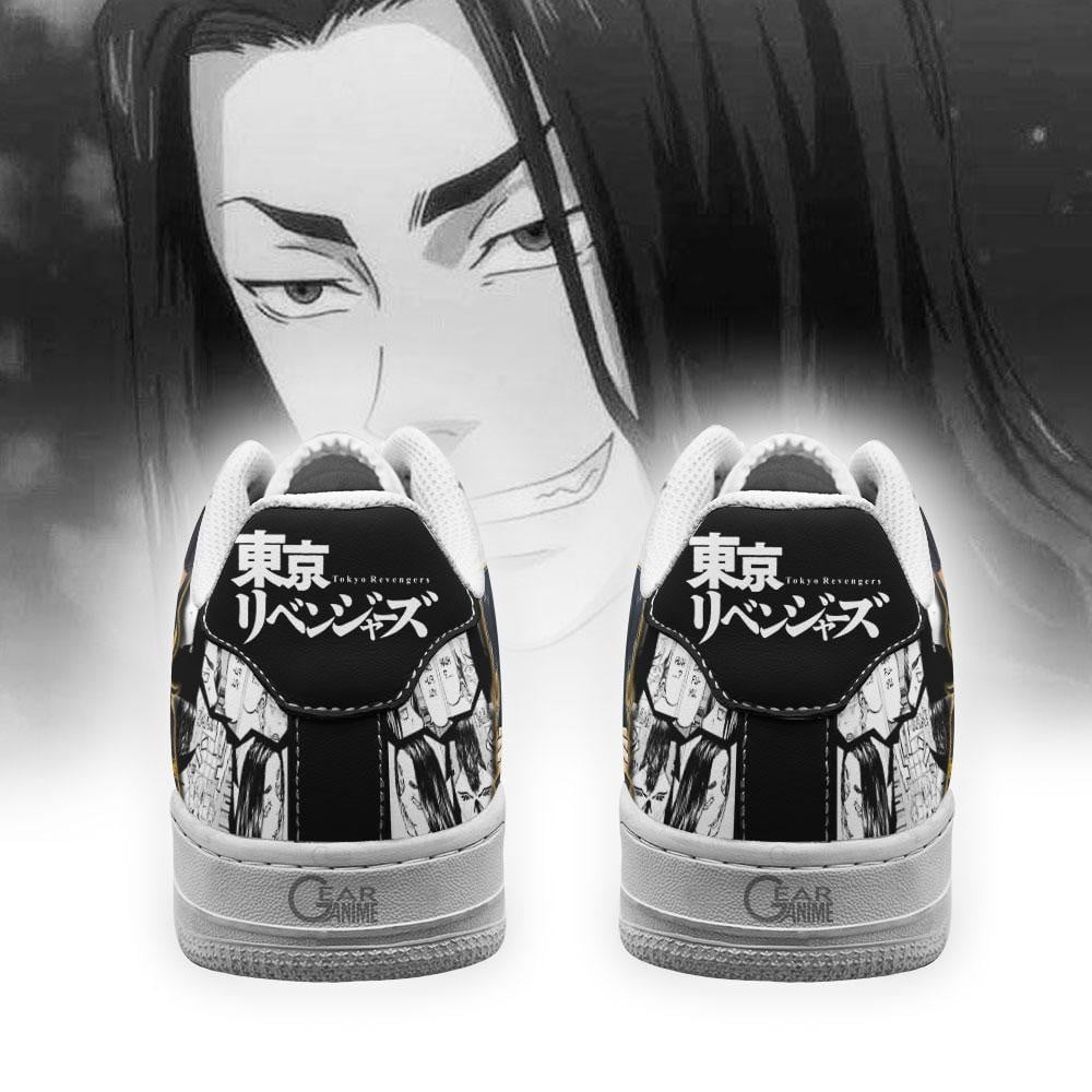 Baskets Anime Baji Keisuke en Cuir Chaussures Basses Unisexes Anime Manga