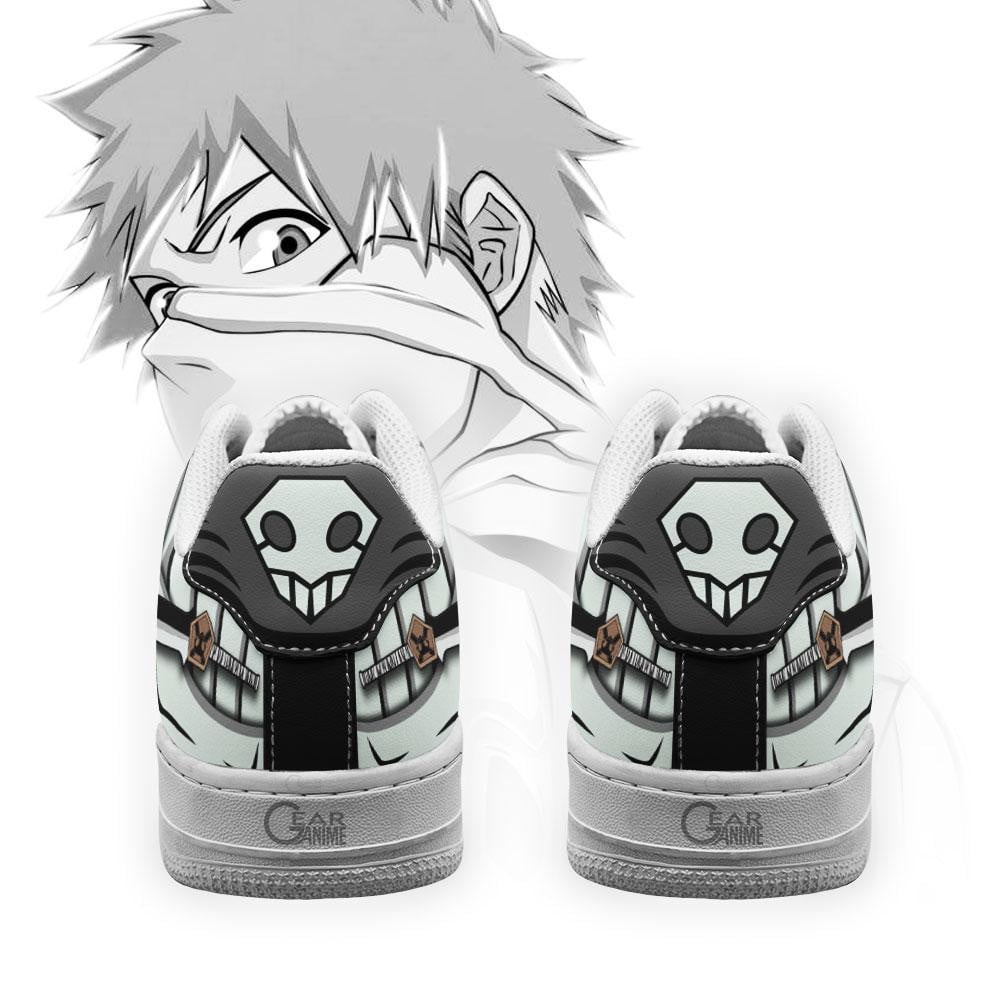Baskets Anime Ichigo Hollow Fullbringer en Cuir Chaussures Basses Unisexes Anime Manga
