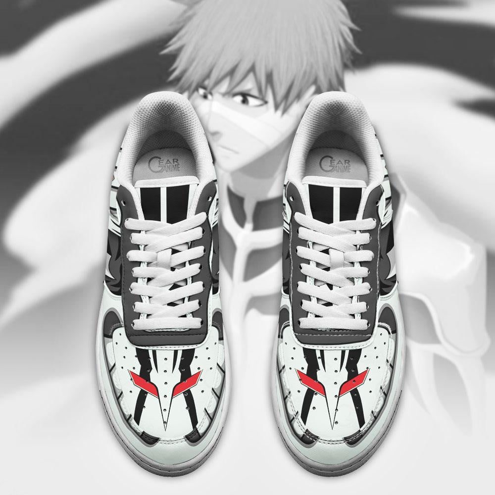 Baskets Anime Ichigo Hollow Fullbringer en Cuir Chaussures Basses Unisexes Anime Manga