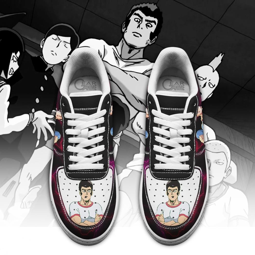 Baskets Anime Musashi Goda en Cuir Chaussures Basses Unisexes Anime Manga