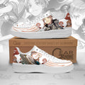 Baskets Anime Rudeus Greyrat en Cuir Chaussures Basses Unisexes Anime Manga