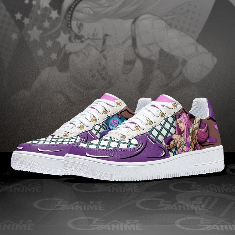 Baskets Anime Narciso Anasui en Cuir Chaussures Basses Unisexes Anime Manga