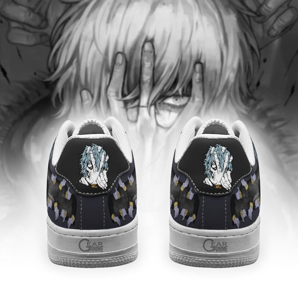 Baskets Anime Tomura Shigaraki en Cuir Chaussures Basses Unisexes Anime Manga