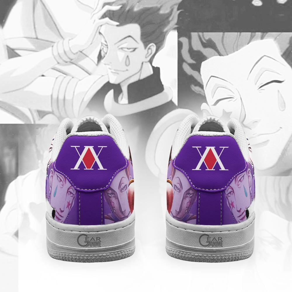 Baskets Anime Hisoka en Cuir Chaussures Basses Unisexes Anime Manga